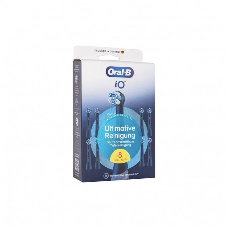 Oral-B harjapead iO ülim puhastus 8tk, must