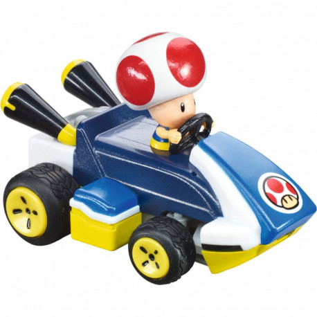 Mario Kart mini kaugjuhitav auto Toad 2,4GHz pappkarbis