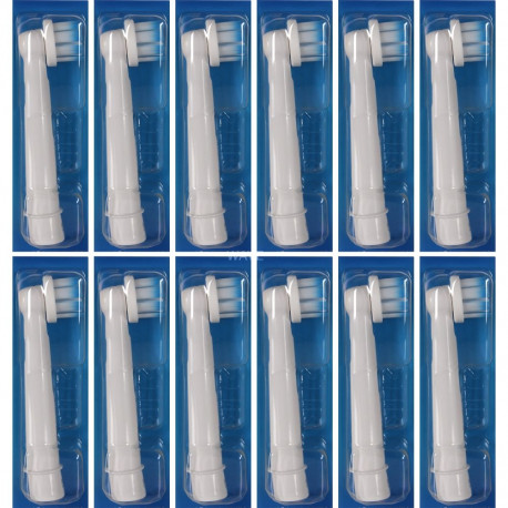 Oral-B Pro Sensitive Clean Aufsteckbürsten 12er (weiß, Frustfreie Umverpackung)