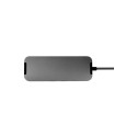 Chieftec DSC-901, docking station titanium, USB-C 3.2 Gen1