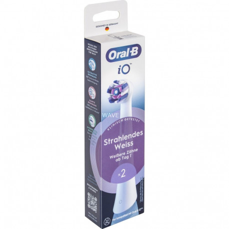 Oral-B harjapead iO 2tk valgendav puhastus, valge