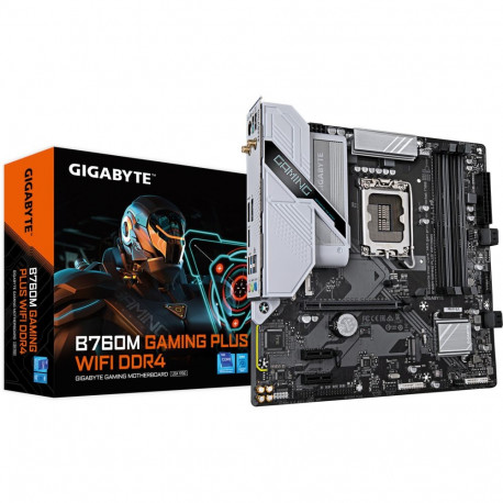 B760M GAMING PLUS WIFI DDR4 (schwarz/silber)