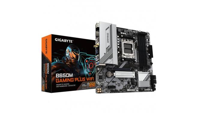 B650M GAMING PLUS WIFI, must/hõbe