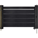 Thermaltake PCI-E 4.0 Dual 90 Riser Cable (black, 13cm)