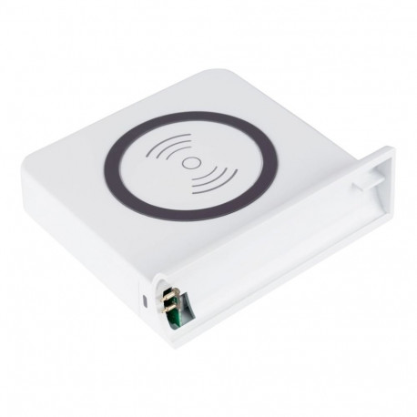 Good Connections Qi Wireless Charging Pad 15 Watt (white, for USB desktop fast charging station PCA-