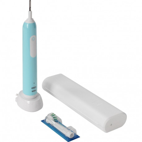 Oral-B elektriline hambahari Pro 1 Cross Action reisikotiga, sinine