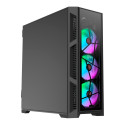 RAIJINTEK PONOS ULTRA TG4 -ST, tower case (black)