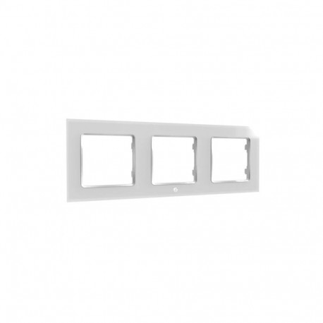 Shelly Wall Frame 3, Cover (white, for Wall Switch)