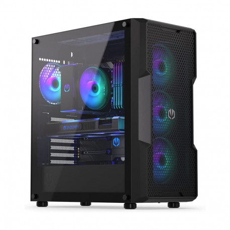 Regnum 400 ARGB (schwarz, Tempered Glass)