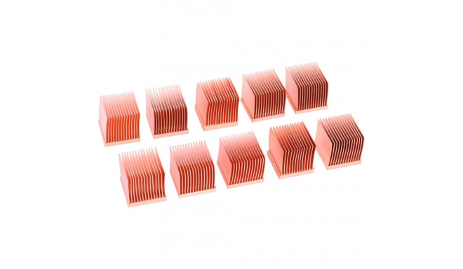 GPU RAM Copper Heatsinks 14x14mm (kupfer, 10 Stück)