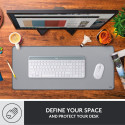 Logitech Desk Mat Studio, mouse pad (grey)