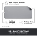 Logitech Desk Mat Studio, mouse pad (grey)