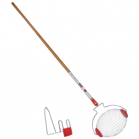 Roll-Obstsammler mit Stiel FC-M / ZM 140 (rot)