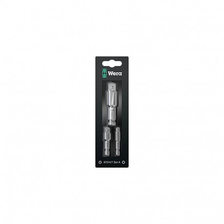 Steckschlüssel Adapter-Satz 870/4/7 Set A SB (für Maschinenschrauber)