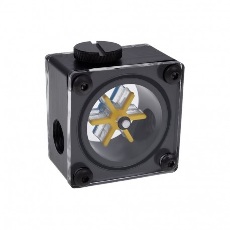 Eisflügel vooluindikaator G1/4 ruudukujuline acetal, must