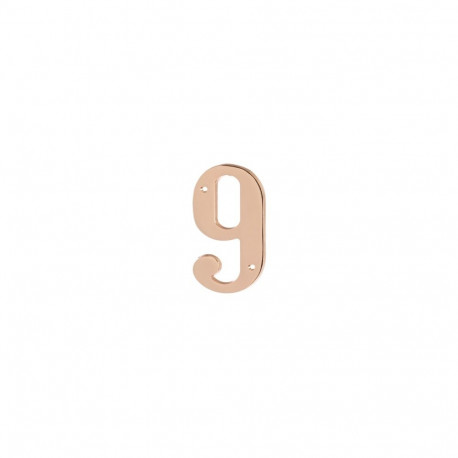 BRASS HOUSE NUMBER BP-9 145MM BRASS