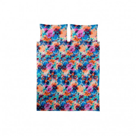 BEDDING COVER SET FLOWER2 100PES 160X200