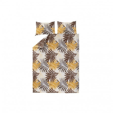 BED COV SET Abstract Leave COTT 200x220
