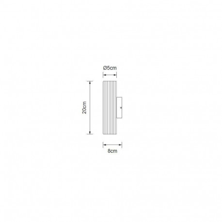 WALL LIGHT ICEL 2XGU10 GOLD