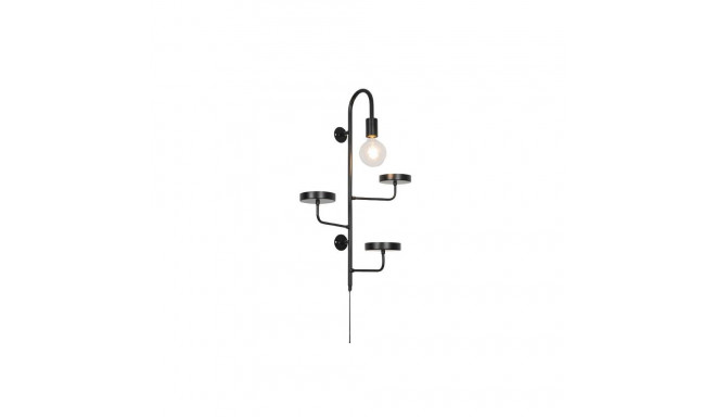 seinavalgusti TERRA E27 matt must