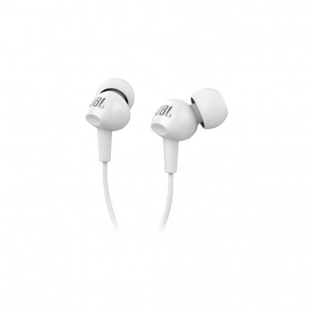 Wire earphones Jack 3,5 mm JBL C100Si white