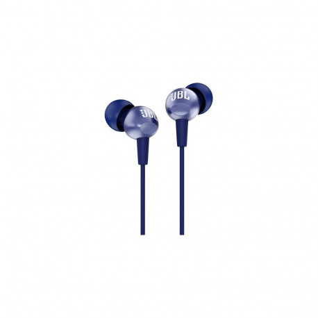 Wire earphones Jack 3,5 mm JBL C200Si blue