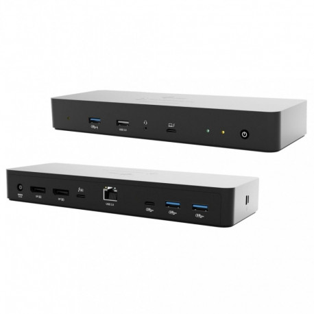 Thunderbolt 4 intelligentne kahe ekraani dokkimisjaam Power Delivery 90W 2x DP video TB AUDIO LAN US
