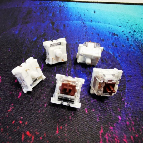 SPARE PART - MECHANICAL SWITCHES OUTEMU BROWN 5 PACK
