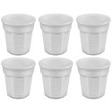 Bialetti valge 6-osaline espressotasside komplekt