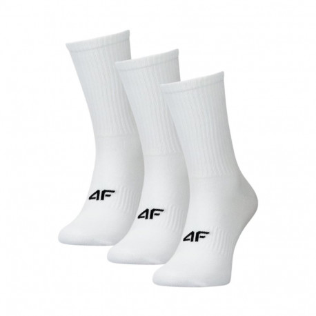 4F meeste sokid M478 4FWMM00USOCM478 10S 3 paari 39-42, valged