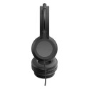 Conceptronic USB-C mikrofoniga stereo peakomplekt, integreeritud juhtimine, 2.0m, must