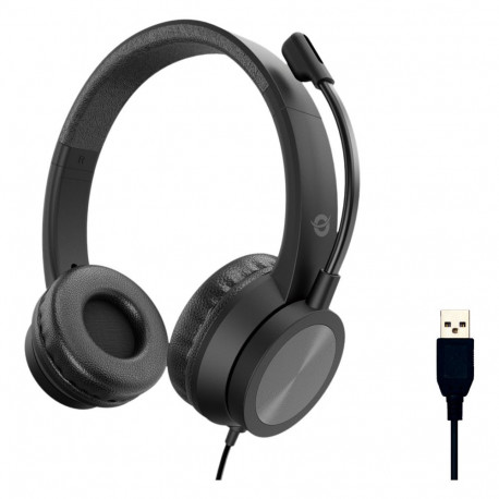 "CONCEPTRONIC Headset USB-A Mikro,int.Bed.Stereo 2.0m sw"