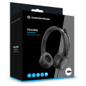 Conceptronic USB-C mikrofoniga stereo peakomplekt, integreeritud juhtimine, 2.0m, must