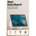 Amazon Echo Show 8 (4th Gen), glacier white