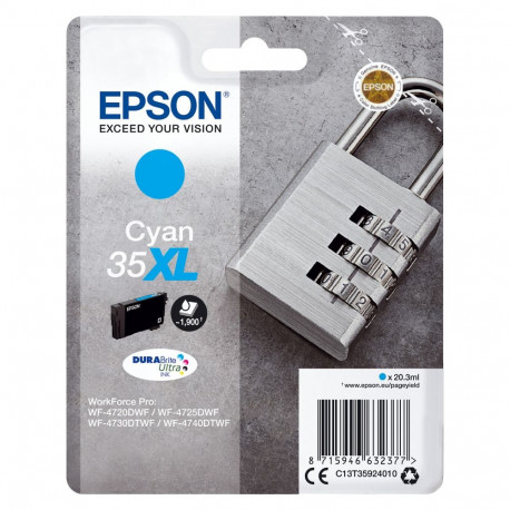 "Epson C13T35924010 cyan HC"
