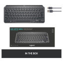 "NL Logitech MX Keys Mini Wireless Keyboard Dark Grey USL"