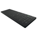 "Cherry Medical Wireless AK-C8112-FU1-B/DE - wischdesinfizierbar -105 Tasten - deutsch - schwarz"