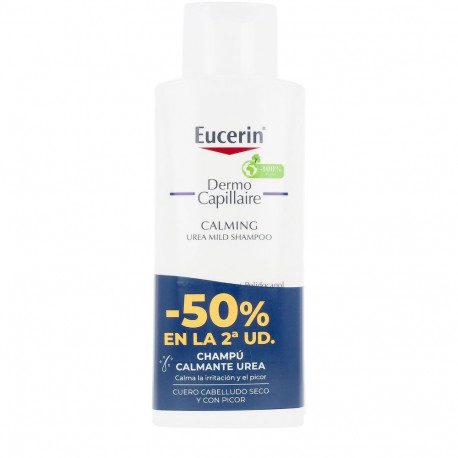 EUCERIN DERMO CAPILLAIRE champú urea calmante pack 2 x 250 ml