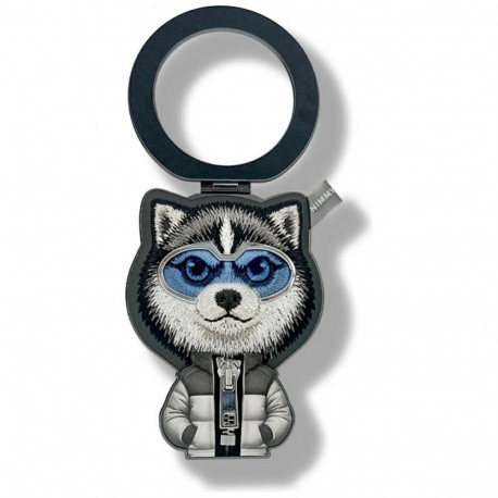 Nimmy Nimmy Cool&Cute 2.0 Wolf Magnetic Pendant - Black
