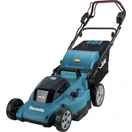 Makita DLM481Z lawn mower Push lawn mower Battery Black, Blue, Metallic