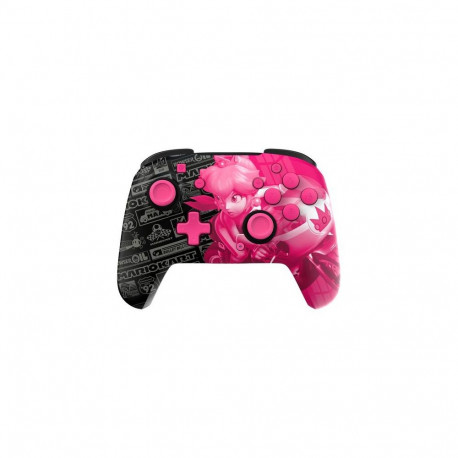 PDP Rematch Glow Black, Pink Gamepad Analogue / Digital Nintendo Switch, Nintendo Switch OLED