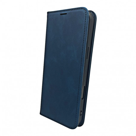 Kaardivahega mobiiliümbris Setty Galaxy A56 Wallet Suede, tumesinine
