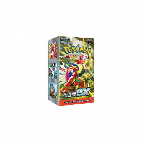 Trading Card Game - Pokemon TCG Scarlet EX Booster Box Display 30 Packs Korean