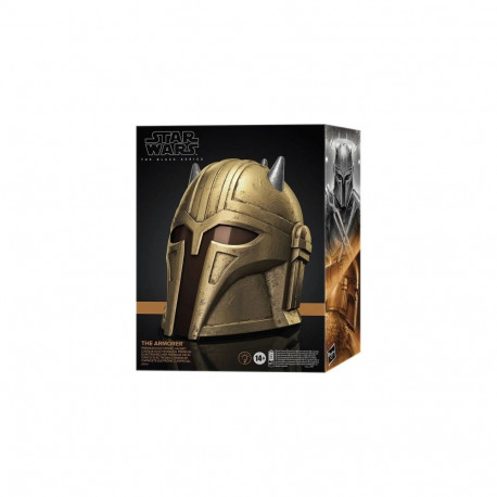 Costume Accessory - Hasbro Star Wars The Black Series The Armorer's Helmet (replica, electronic feat