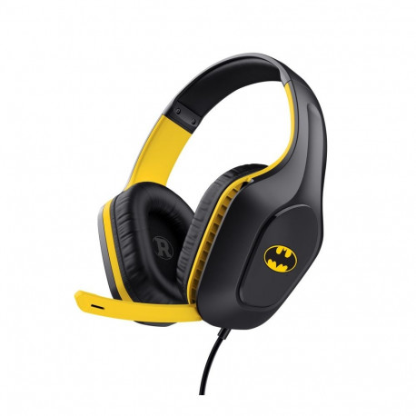 Headphones - Trust 25783 Wired Gaming Headset 1.2m Boom Mic Black Yellow