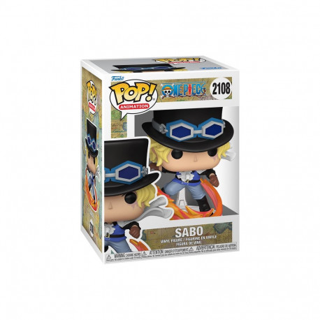 FUNKO POP! Vinyl Figure: One Piece - Sabo Attacking with Pipe