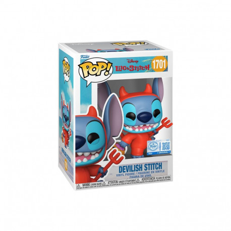 FUNKO POP! Vinyl Figure: Disney - Devilish Stitch w/Chase