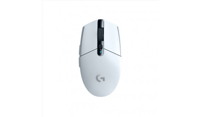 Logitech G305 Lightspeed  mouse White