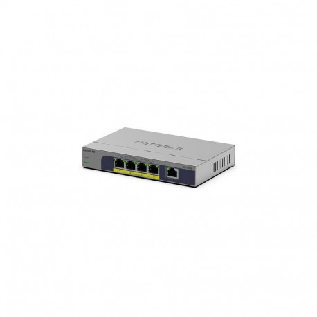 NETGEAR GS105PP mittehallatav võrgulüliti, 1 x 10/100/1000 + 4 x 10/100/1000 (PoE+), lauapealne, sei