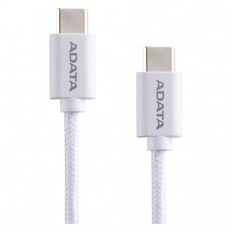 ADATA USB 2.0 kaabel STICK, USB-C pistik > USB-C pistik, PD 3.0, QC 3.0, laadimine kuni 100W, 2m, va